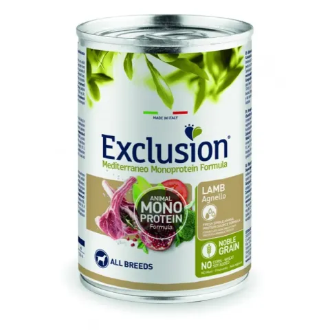 Ексклюжн Exclusion Adult Lamb корм для дорослих собак всіх порід з ягням 400 г купити за ціною ₴169.00