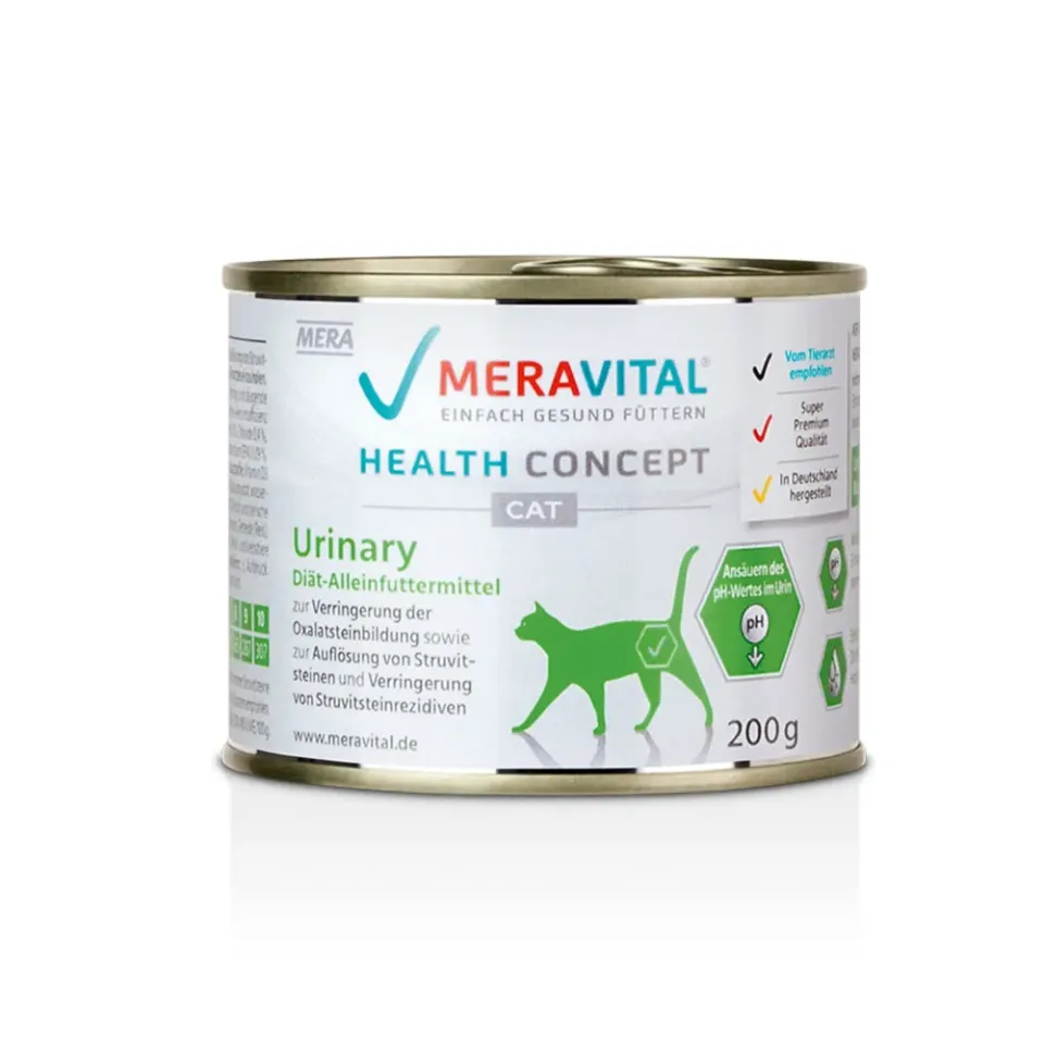 Фото Вологий корм MERA MVH Nassfutter Urinary консерви для котів при сечокам'яних хворобах,  200 гр купити за ціною ₴176.40