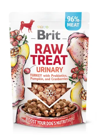 Бріт Кеа для собак Ласощі Brit Raw Treat Urinary Freeze-dried з індичкою купити за ціною ₴238.00