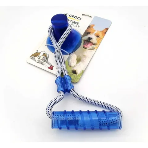 Іграшка для соб. CROCI Циліндр на мотузці з присоскою, 36*13см купити за ціною ₴436.70