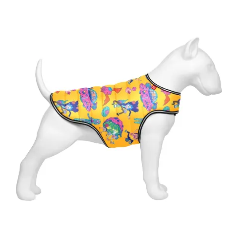 Курточка-накидка для собак WAUDOG Clothes, малюнок "Рік та Морті 3", S, А 32 см, B 41-51 см, С 25-35 см купити за ціною ₴560.00