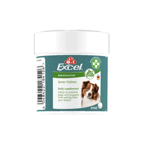 Таблетки для собак від копрофагії 8in1 Excel «Deter» купити за ціною ₴337.00