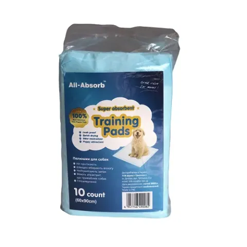 Пелюшки All Absorb БЕЙСИК 60х90см (10штук) купити за ціною ₴194.00