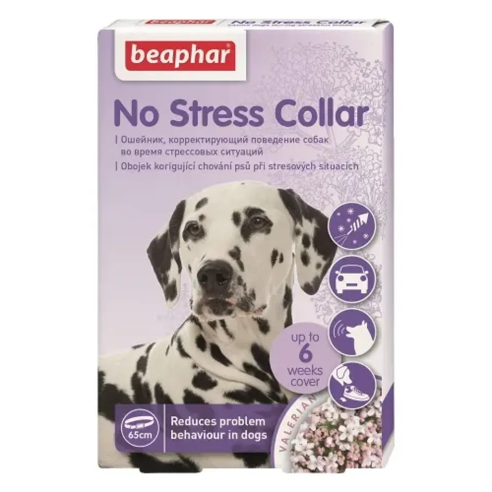 Фото Beaphar No Stress Collar Біфар Нашийник антистрес для собак, 65см купити за ціною ₴405.00
