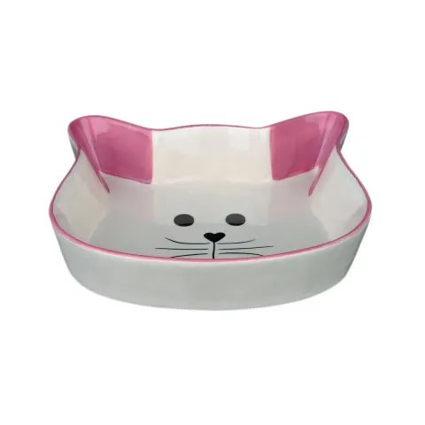 Миска Trixie для котів у формі котячої мордочки керамічна 12см 0.25л купити за ціною ₴229.00