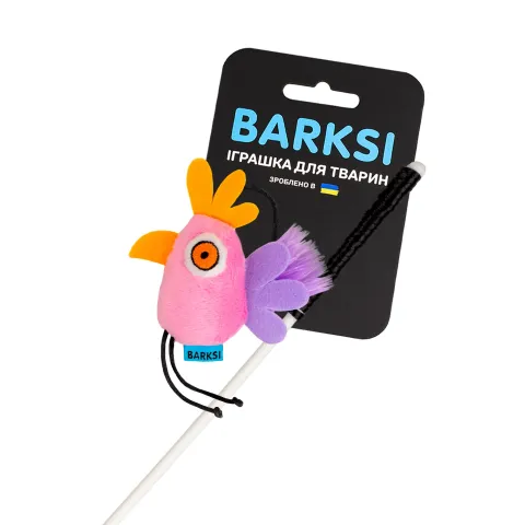 Іграшка для Котів Barksi Вудочка Папуга (3317) купити за ціною ₴223.20