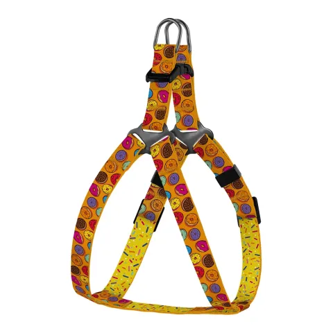 Шлея для Собак Дрібних Порід BronzeDog Urban Fruits Пончики  2XS(68/8627) купити за ціною ₴207.00