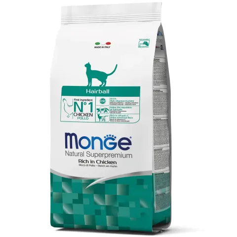 Корм сухий для котів Монж Monge Cat Hairball купити за ціною ₴442.00