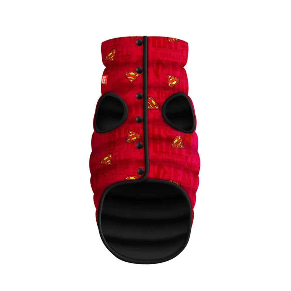Фото Курточка для собак WAUDOG Clothes з малюнком "Супермен червоний", S30, В 58-62 см, С 42-46 см купити за ціною ₴818.00