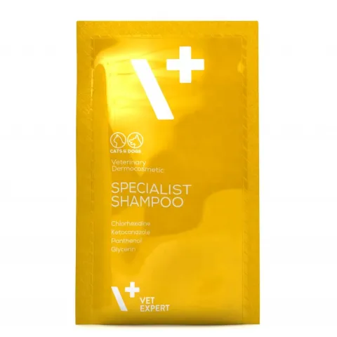 Vet Expert Specialist Shampoo Антибактеріальний протигрибковий шампунь для котів і собак, 1 саше купити за ціною ₴1179.00