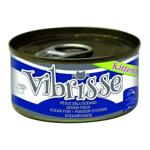 Конcерва для кошенят VIBRISSE океанська риба, 70г купити за ціною ₴72.81