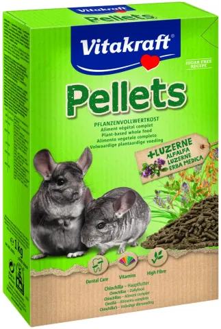Корм Vitakraft PELLETS для шиншил, 1кг купити за ціною ₴231.00