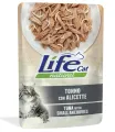 Фото Вологий корм для котів ЛайфКет LifeCat Тунець з анчоусами купити за ціною ₴73.00