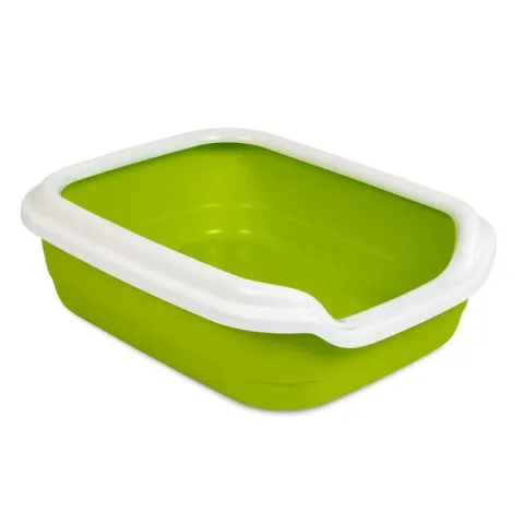 Туалет для котів Comfort L 49х39х15, лайм купити за ціною ₴415.00