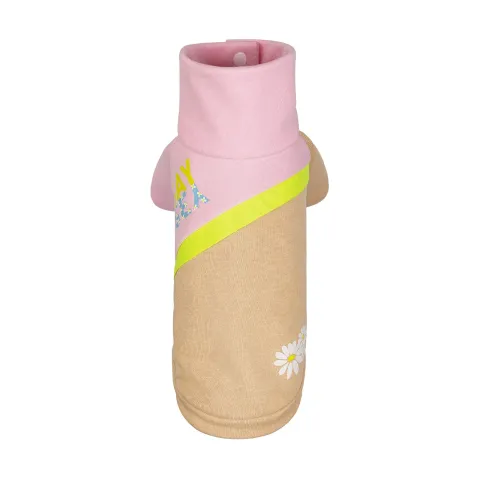 Толстовка Daisy M рожева/бежева купити за ціною ₴590.00