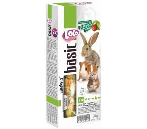 Лоло Петс Lolo Pets колосок для гризунів з яблуком (2 шт. в упаковці) купити за ціною ₴123.00