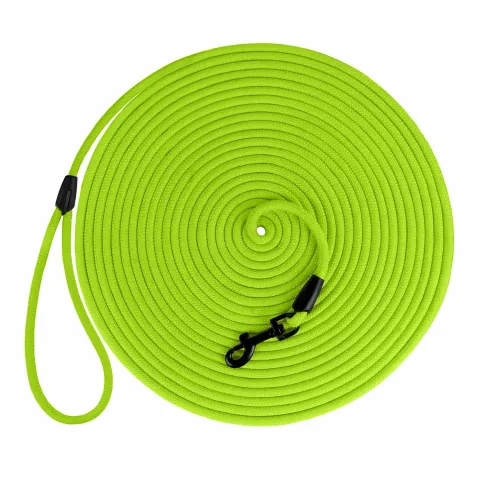 Повідець для Собак Bronzedog Active зі Шнура Тренувальний Салатовий  M(46355/Т) купити за ціною ₴323.00