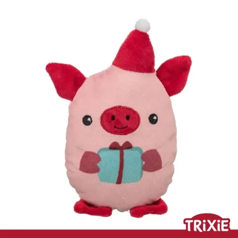 Іграшка Trixie для собак Різдв’яна свинка плюш 19 см купити за ціною ₴213.00