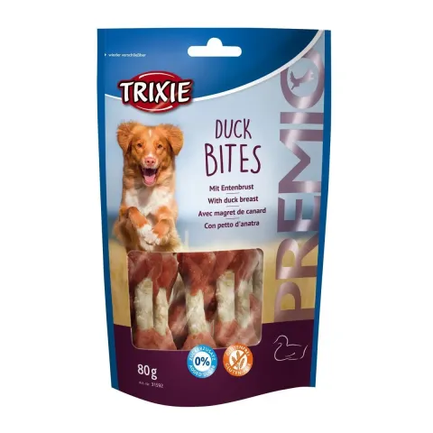 Ласощі Trixie для собак Тріксі Преміо Duck Bites з качкою 80г купити за ціною ₴155.00