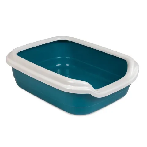 Туалет для котів Comfort M 41х30х13.5, ультрамарин. Арт. PR241738 купити за ціною ₴323.00