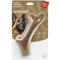 Фото Іграшка для собак Ріг жувальний WAUDOG Fun Wooden, дерево, полімер, розмір L 24 см купити за ціною ₴549.00