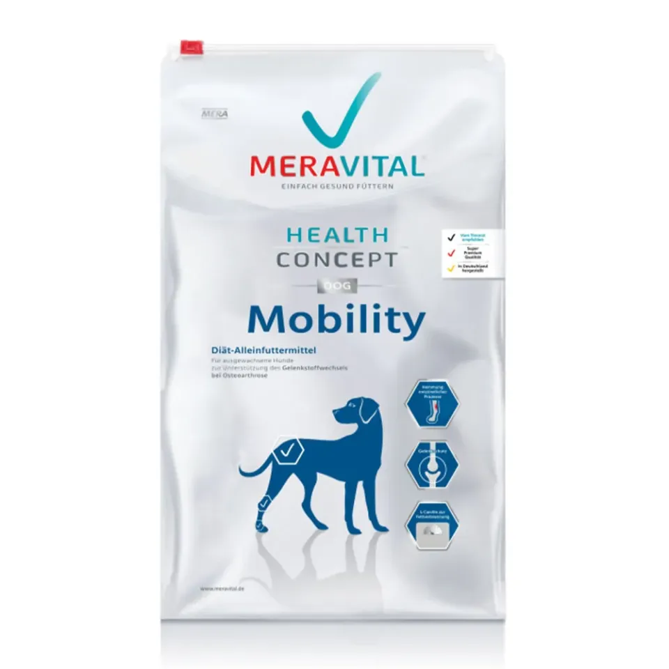 Фото Дієтичний корм Мера MERAVITAL Mobility для собак при захворюваннях опорно-рухової системи купити за ціною ₴1095.30