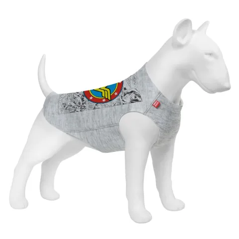 Майка для собак WAUDOG Clothes малюнок "Чудо-жінка комікс", XS22, B 30-35 см, С 19-24 см купити за ціною ₴250.00
