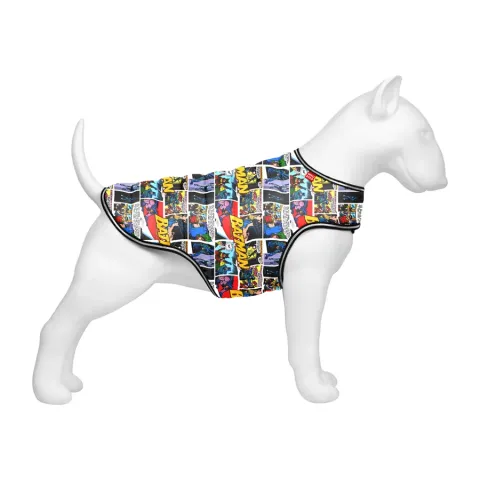 Курточка-накидка для собак WAUDOG Clothes, малюнок "Бетмен комікс", XL, А 47 см, B 68-80 см, С 42-52 см купити за ціною ₴1078.00