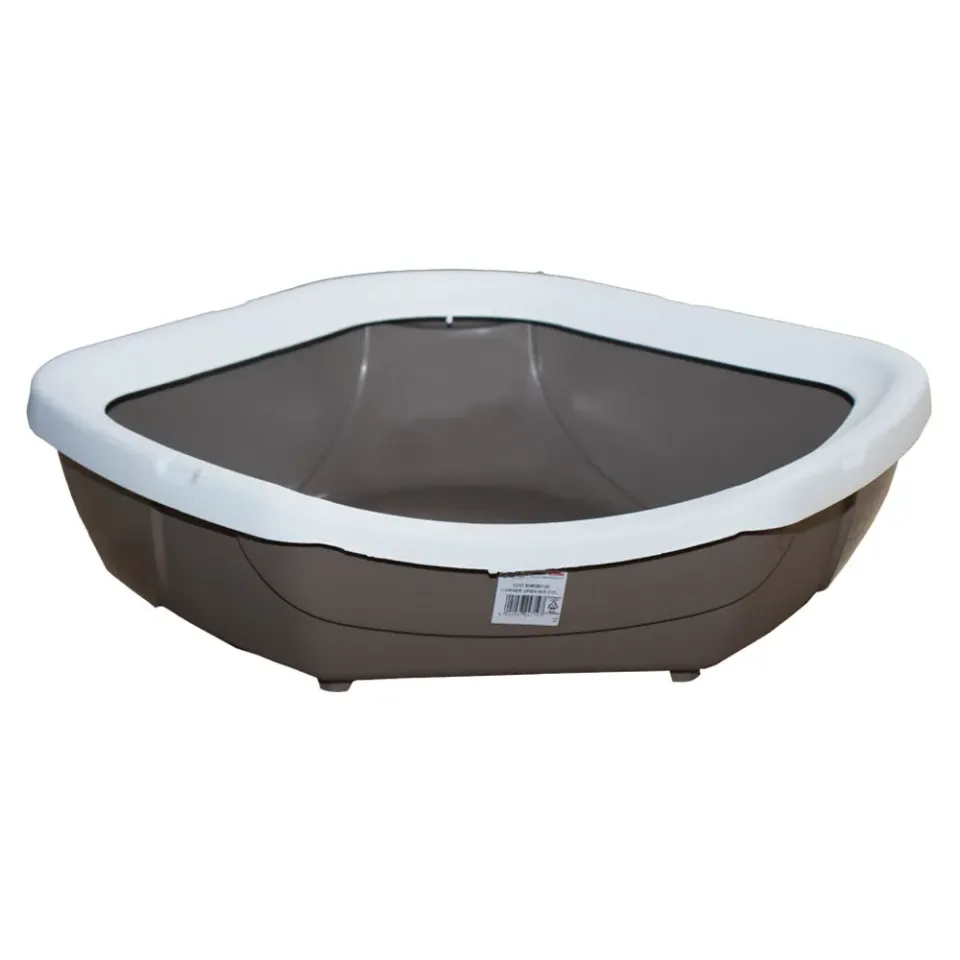 Фото Туалет кутовий CORNER OPEN, 52x50x14cm купити за ціною ₴578.00