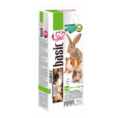 Лоло Петс Lolo Pets колосок для гризунів з мюслями (2 шт. в упаковці) купити за ціною ₴136.00