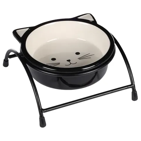 Flamingo Ansu Cat ФЛАМІНГО АНСУ КЕТ керамічна миска на підставці для котів 230мл купити за ціною ₴415.00