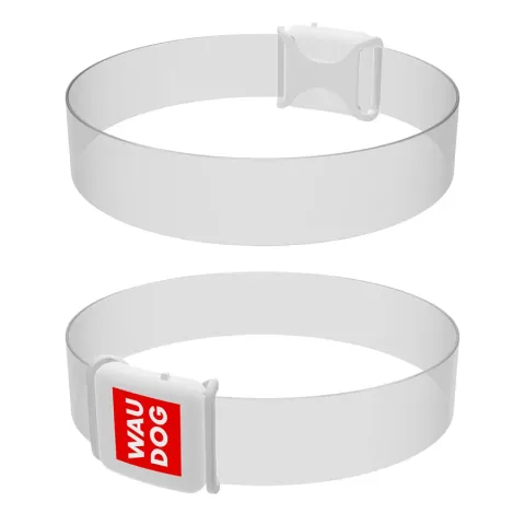Нашийник для собак з підсвічуванням WAUDOG LED, магнітна застібка, Ш 25 мм, Дов 45 см купити за ціною ₴231.00