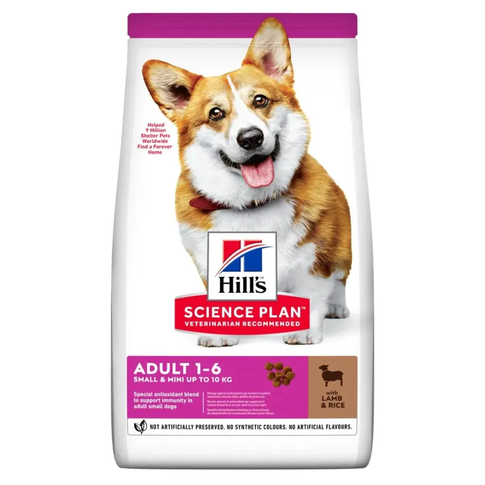 Фото Сухий корм для собак Hill’s Plan Adult Small&Mini Lamb&Rice, з ягням і рисом для дрібних і міні порід купити за ціною ₴194.88