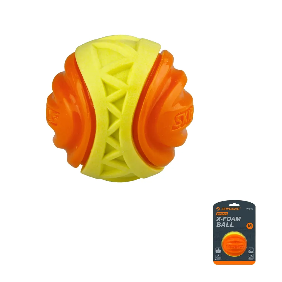 Фото Іграшка Для Собак М'ЯЧ X-FOAM SKIPDAWG 7 см (3023) купити за ціною ₴304.20