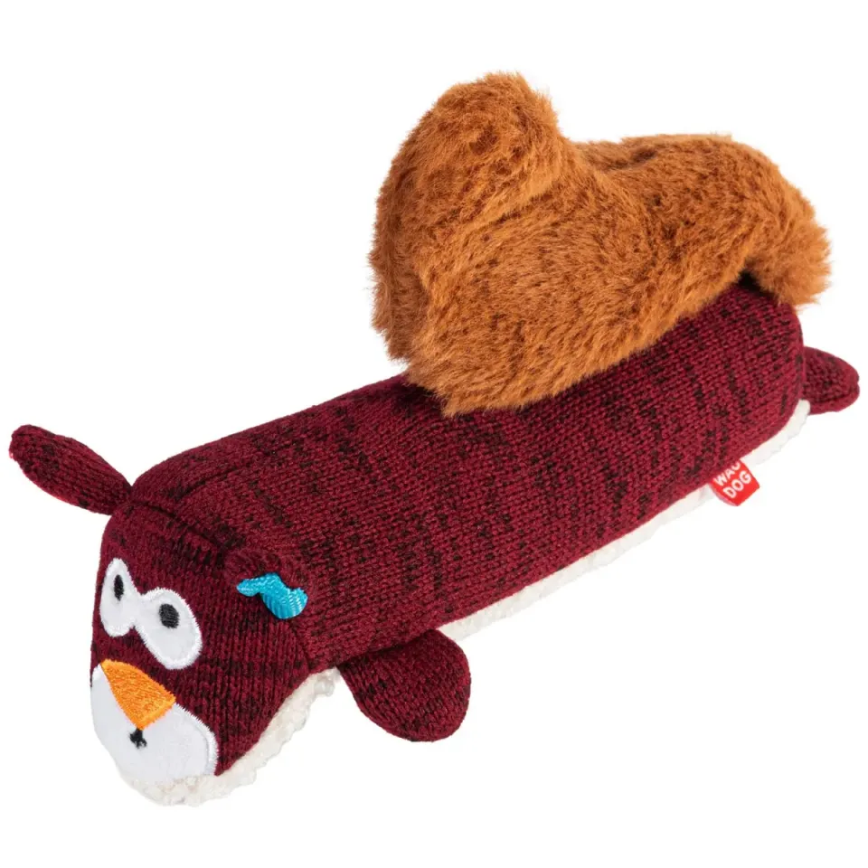 Фото Іграшка для собак WAUDOG Fun Plush Білка, трикотаж, M 18см купити за ціною ₴261.00