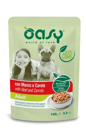 OASY OAP Adult яловичина та морква (pouch) купити за ціною ₴54.00