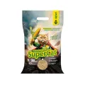 Фото Кукурудзяний наповнювач SuperCat комкуючий  для котячих туалетів, 2,5 кг купити за ціною ₴156.00