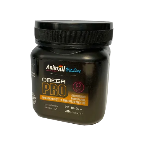 AnimAll VetLine Omega PRO для середніх порід собак купити за ціною ₴220.00