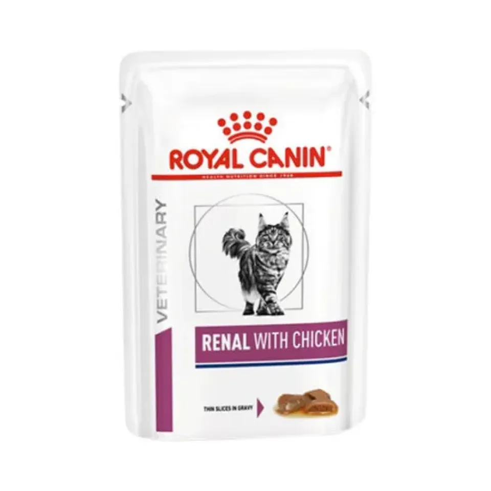 Фото Роял Канін Royal Canin Renal Chicken feline купити за ціною ₴58.50
