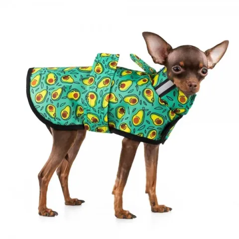 Дощовик для собак Barksi на липучці Авокадо  2XS(14518631) купити за ціною ₴341.00