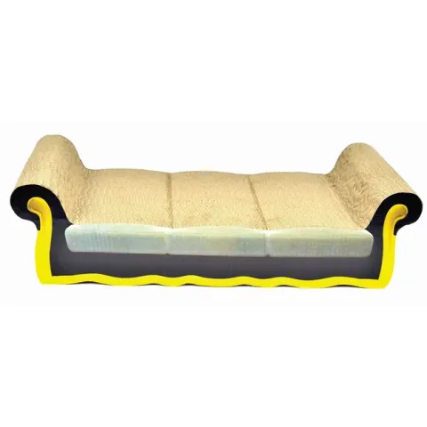 Драпак-лежанка Agility для котів з гофрокартону 57x24x13 см купити за ціною ₴396.00