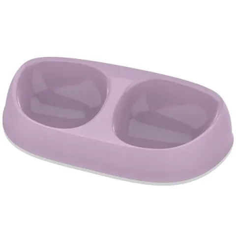 Moderna Double Sensibowl МОДЕРНА СЕНСІБОУЛ подвійна миска для котів та собак, 2х200мл, ліловий купити за ціною ₴183.00