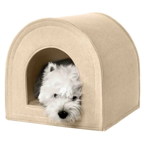 Будиночок для Тварин Barksi Хатка Бежевий  M(2521) купити за ціною ₴1114.20