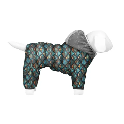 Комбінезон для собак WAUDOG Clothes малюнок "Луска", L50, В 70-74 см, С 47-50 см купити за ціною ₴1976.00