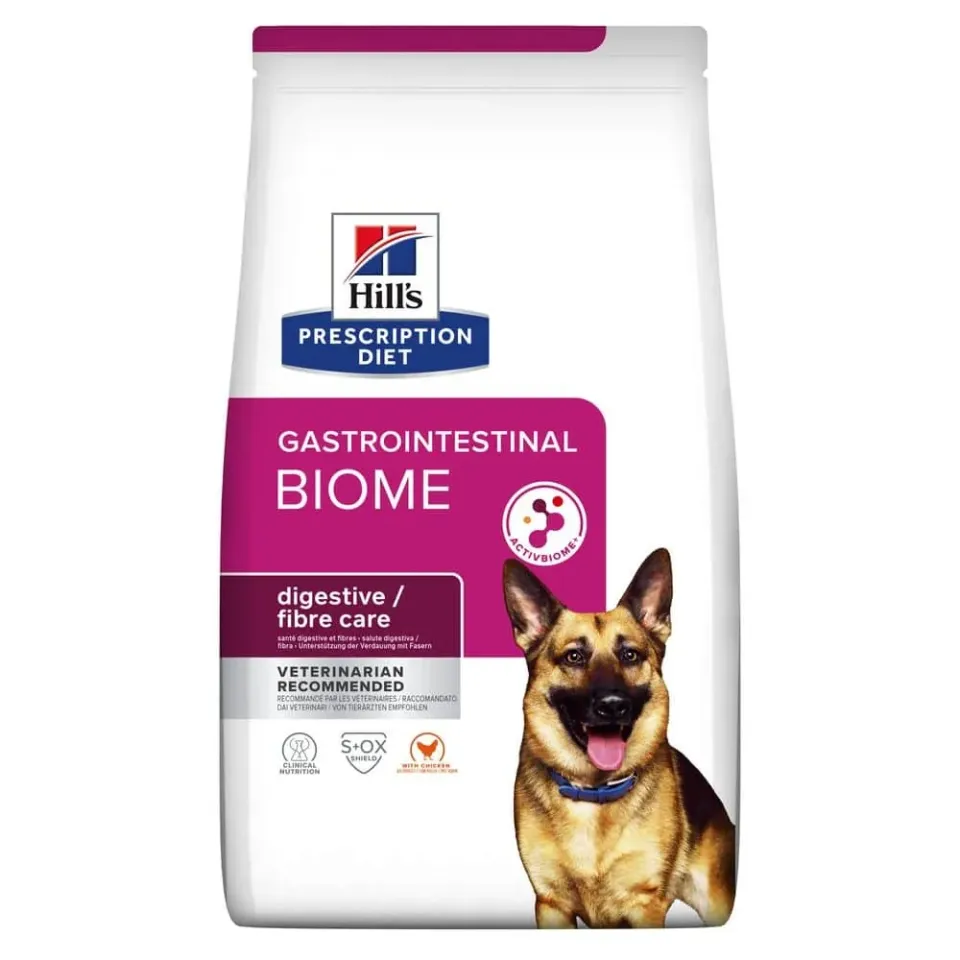 Фото Hill’s PRESCRIPTION DIET Gastrointestinal Biome Сухий корм для собак при захворюваннях ШКТ, гастро, 1,5кг купити за ціною ₴1240.62