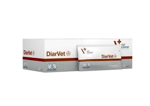 Vet Expert DiarVet ДіарВет - проти діареї (бентоніт, інулін, пектин, таніни), 1 таблетка купити за ціною ₴80.00