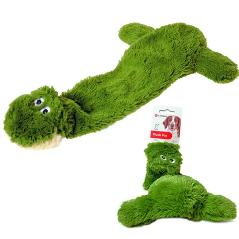 М'яка іграка для собак Flamingo Shaky Frog ЖАБА, плюш 32см Зелена купити за ціною ₴333.00