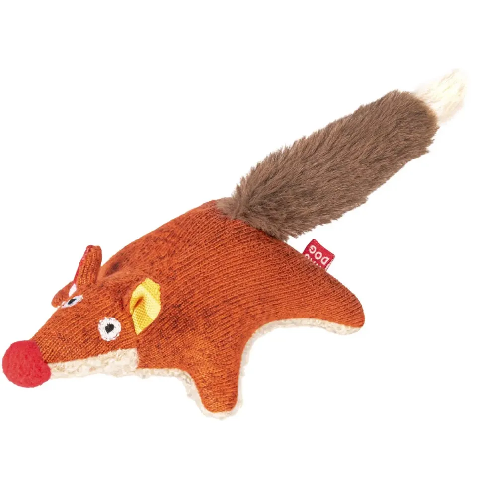 Фото Іграшка для собак WAUDOG Fun Plush Лисиця, трикотаж, 14х4 см, S купити за ціною ₴202.00
