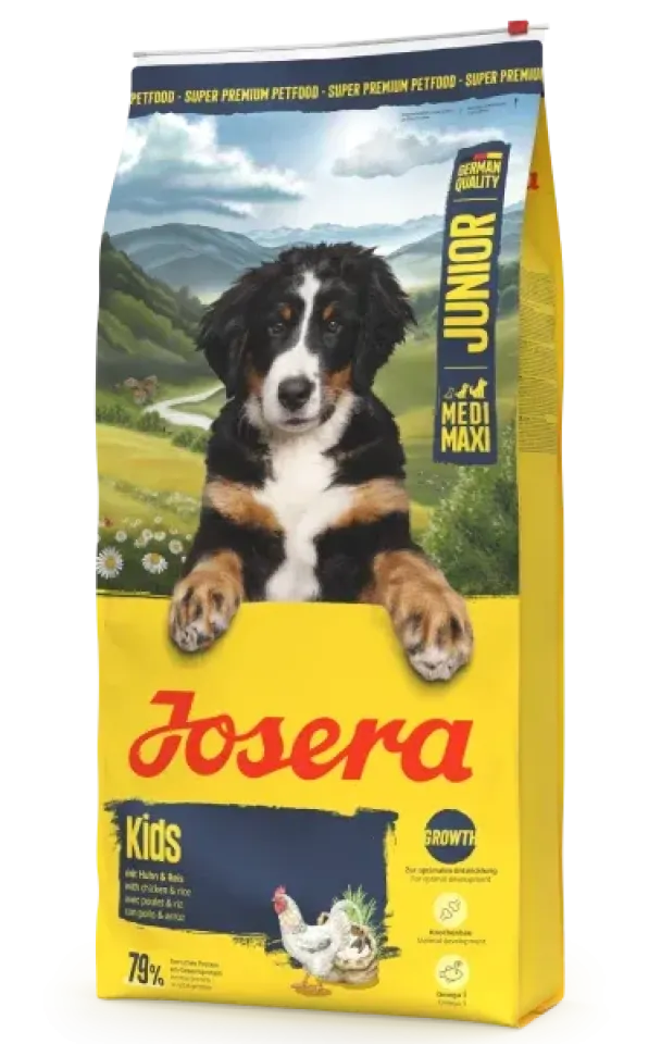 Фото Сухий корм для цуценят та юніорів Йозера JOSERA Kids купити за ціною ₴3263.00