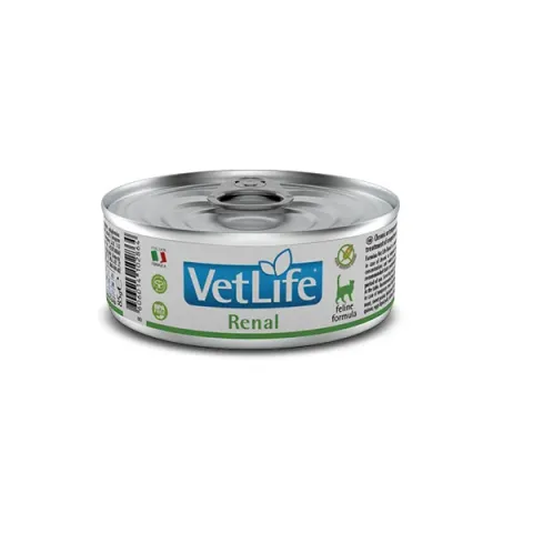Корм вологий для котів Фарміна Vet Life Renal для підтримки функції нирок купити за ціною ₴109.00